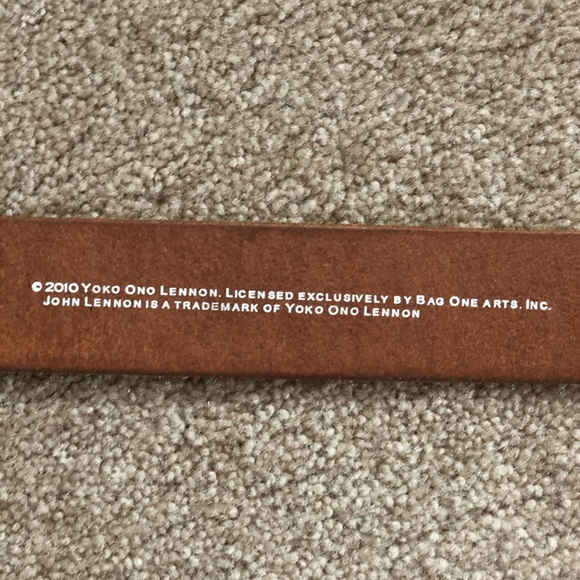 COPY - Yoko Ono John Lennon Belt - Picture 5 of 7